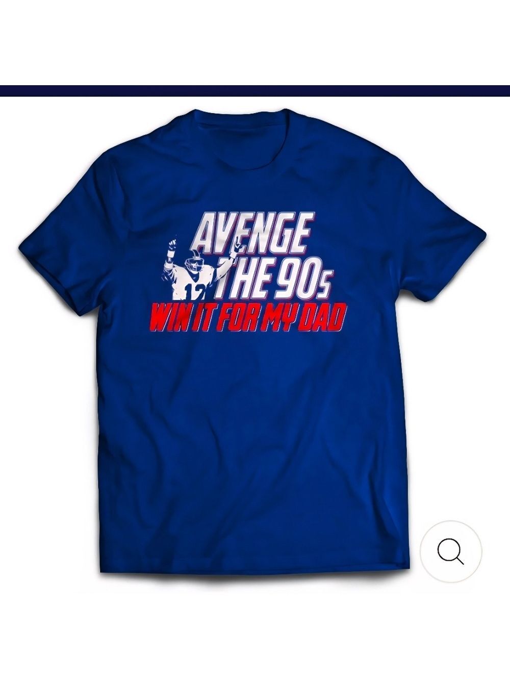 BUFFALO BILLS Size 3X Avenge The 90's Win It For My Dad Tee
